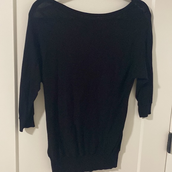 White House | Black Market 1/2 Sleeve Lightweight Sweater /Size XS - Picture 4 of 5